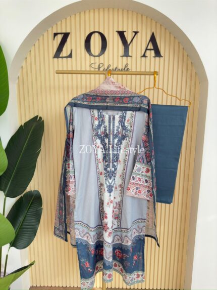 Pakistani inspired Stitched 3 piece kamiz Set (Copy)