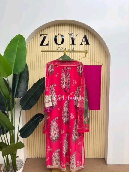 Boutique stitched 3 piece kamiz set