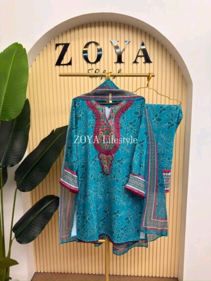 Pakistani inspired 3 piece kamiz Set