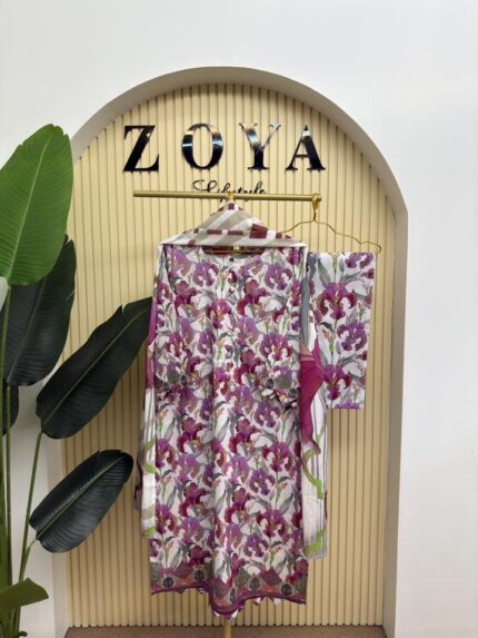 Boutique stitched 3 piece kamiz set