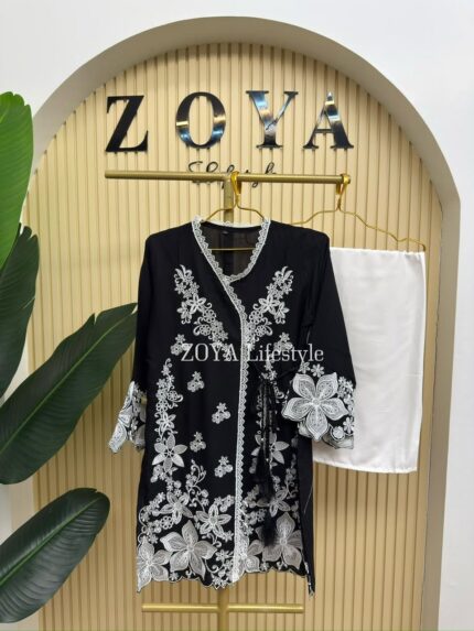 Pakistani inspired stitched 2 piece kamiz set