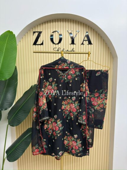 Boutique farshi stitched 3 piece kamiz set