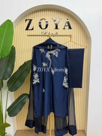Boutique stitched 3 piece kamiz set
