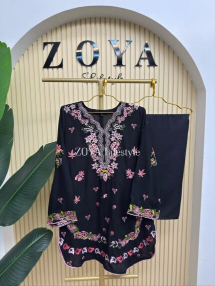 Boutique Stitched 2 piece kamiz Set