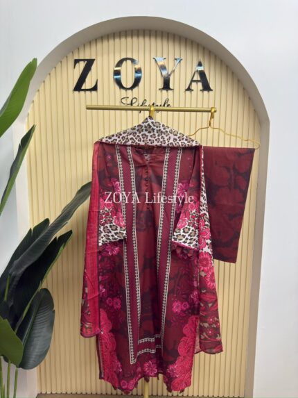 Boutique stitched 3 piece kamiz set