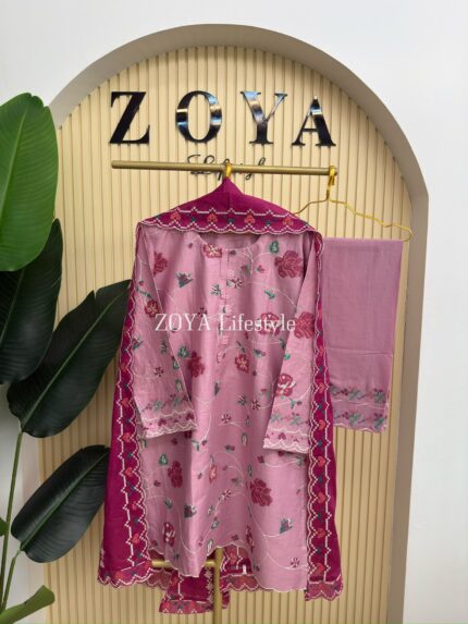 Fully stitched 3 piece kamiz set