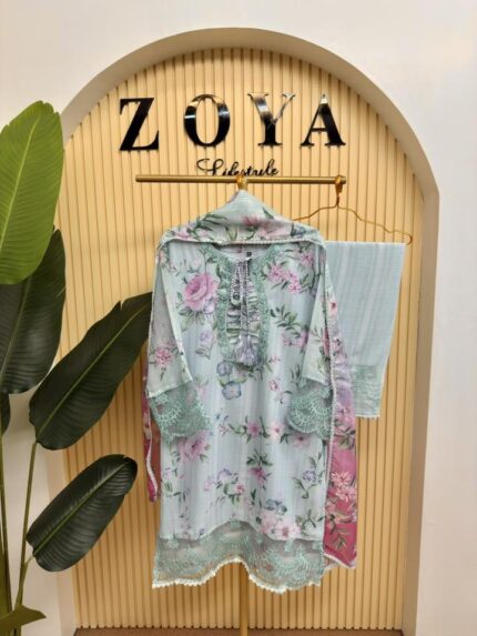 Georgette Boutique 3 piece kamiz Set