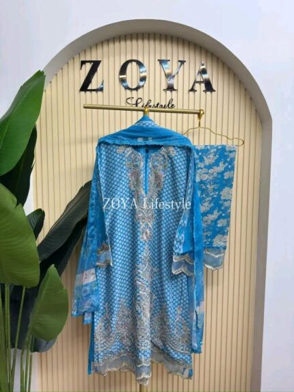 Premium georgette fully Stitched 3 piece kamiz