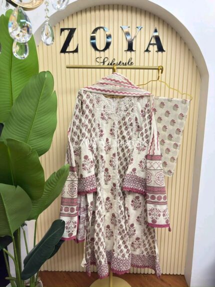 Boutique fully Stitched 3 piece Anarkali Collection