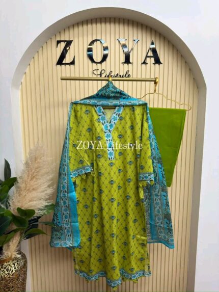 Boutique stitched 3 piece kamiz set