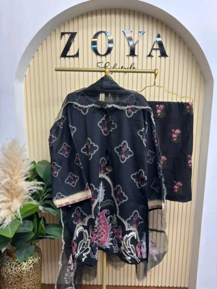 Boutique titched 3 piece kamiz Set