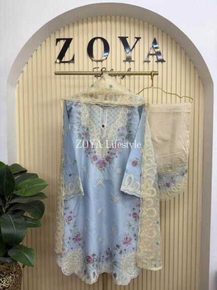 Fully Stitched 3 piece kamiz set