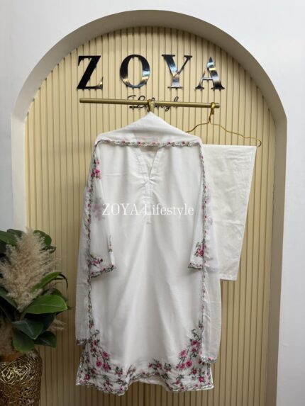 Fully Stitched 3 piece kamiz set