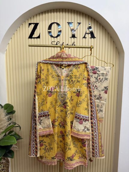 Fully Stitched 3 piece kamiz set