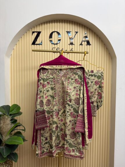 Fully stitched 3 piece Kamiz set