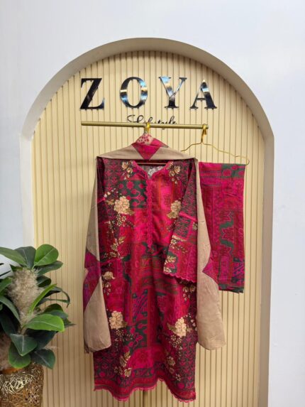 Fully stitched 3 piece Kamiz set