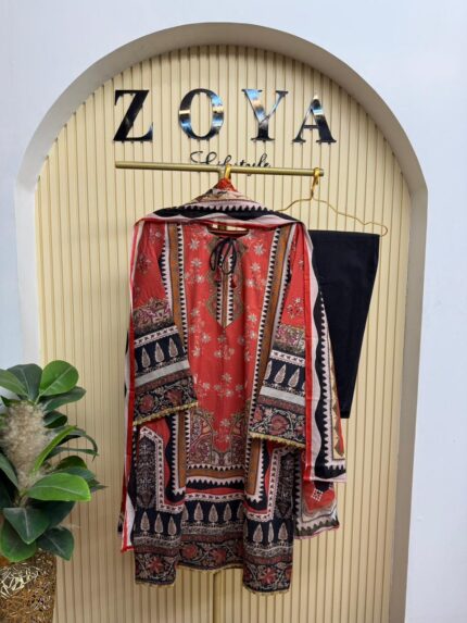 Fully stitched 3 piece Kamiz set