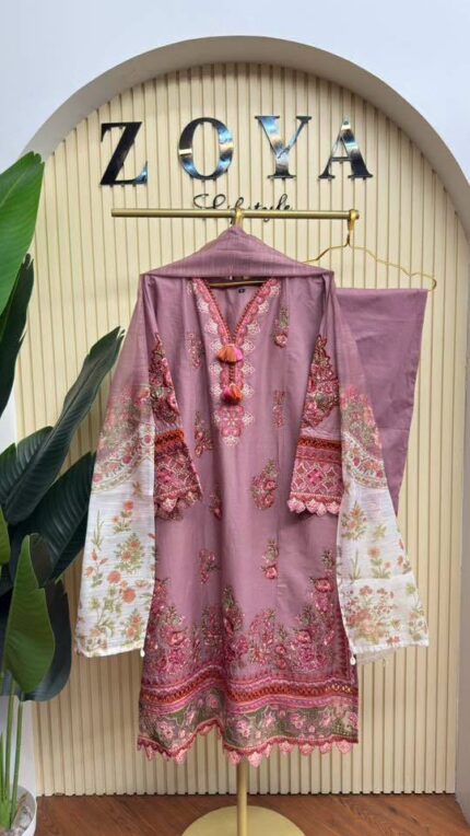 Fully stitched 3 piece Kamiz set