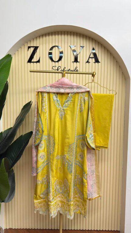 Fully stitched 3 piece Kamiz set