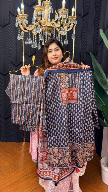 Fully stitched 3 piece Kamiz set