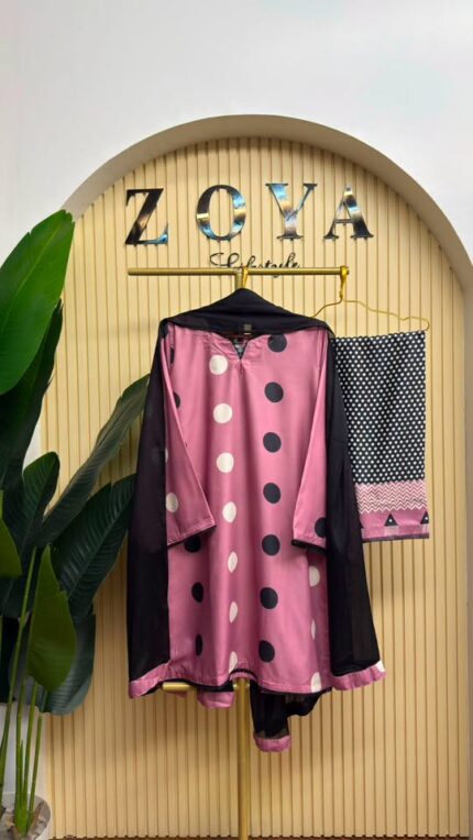 Fully stitched 3 piece Kamiz set