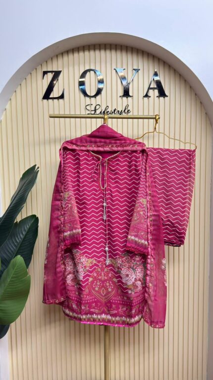 Fully stitched 3 piece Kamiz set
