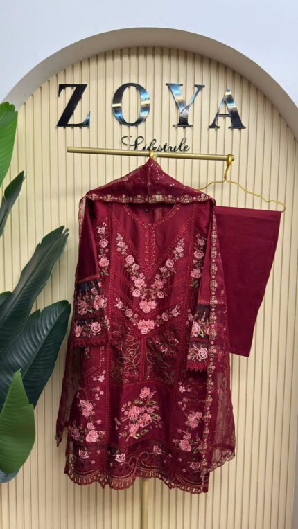 Fully stitched 3 piece Kamiz set