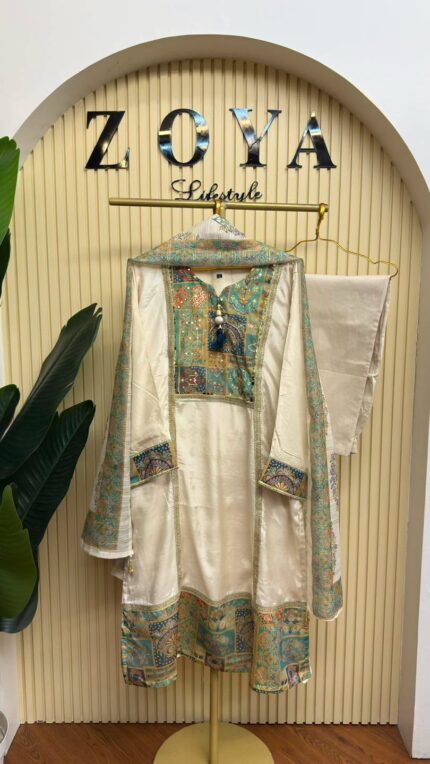 Fully stitched 3 piece Kamiz set
