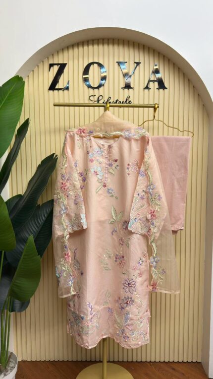 Fully stitched 3 piece Kamiz set