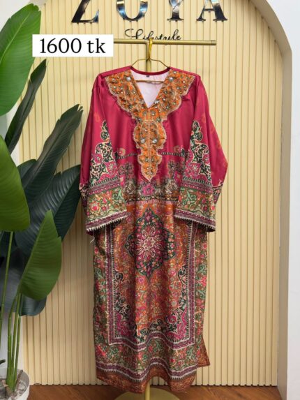 Fully stitched 1 piece kaftan kamiz