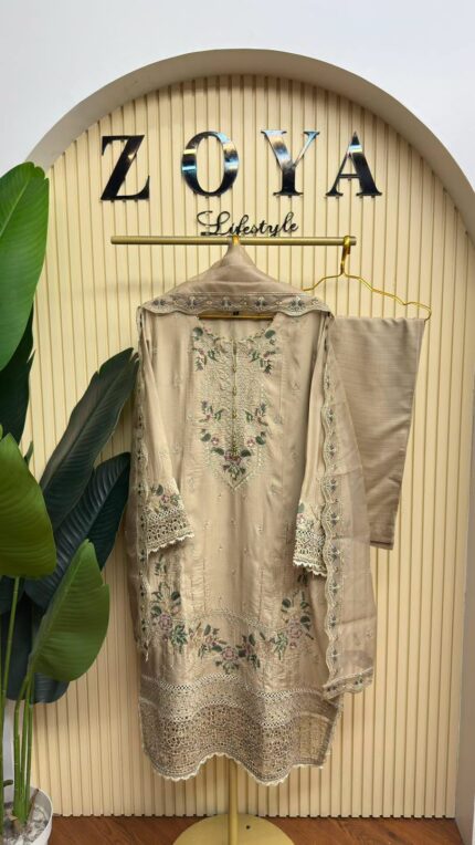 Fully stitched 3 piece Kamiz set