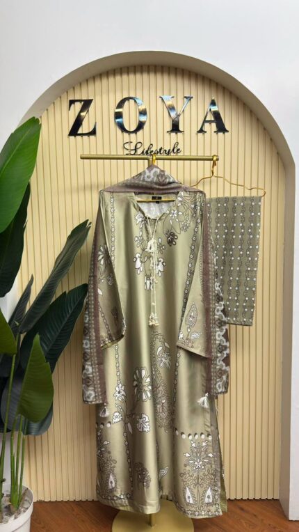 Fully stitched 3 piece Kamiz set