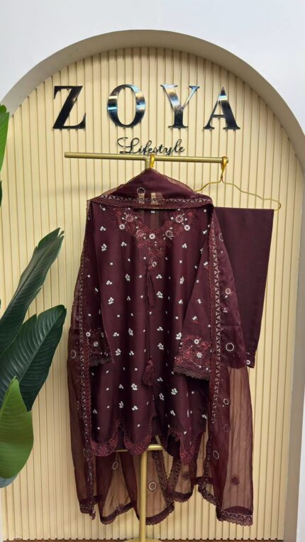 Women’s Republic inspired Fully stitched 3 piece Kamiz set