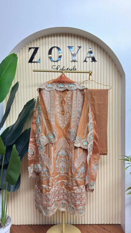 Fully stitched 3 piece Kamiz set