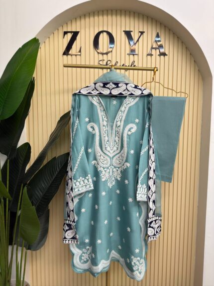 Fully stitched 3 piece Kamiz set
