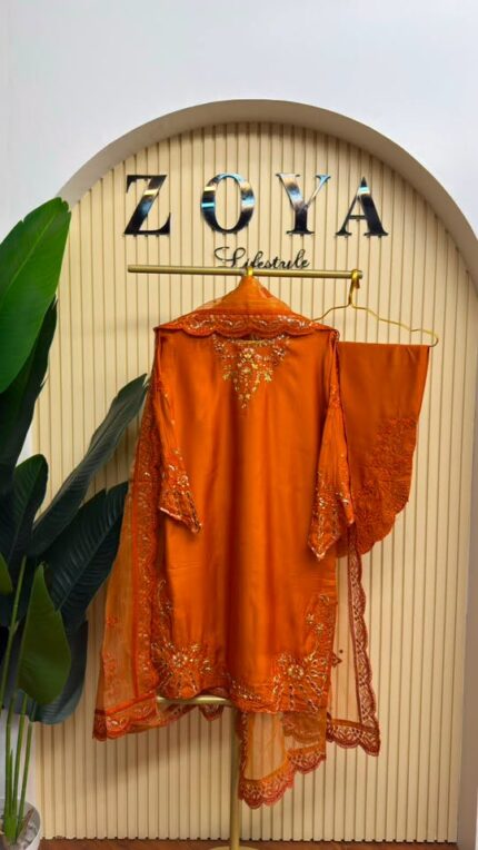 Fully stitched 3 piece Kamiz set