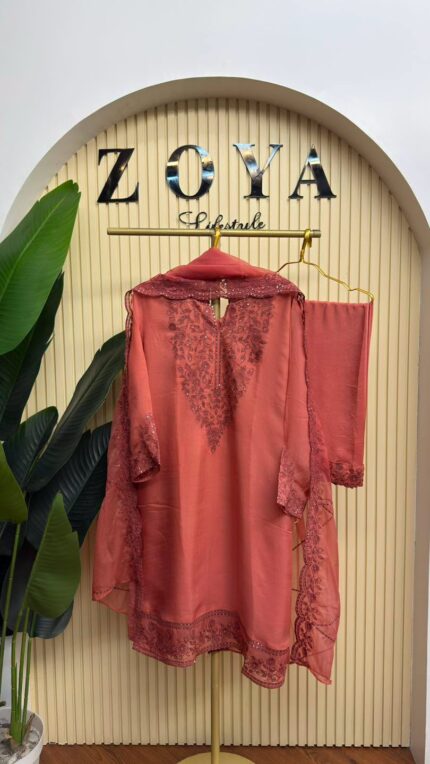 Fully stitched 3 piece Kamiz set