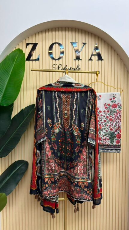 Fully stitched 3 piece Kamiz set