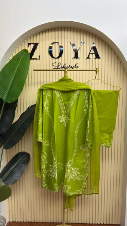 Fully stitched 3 piece Kamiz set