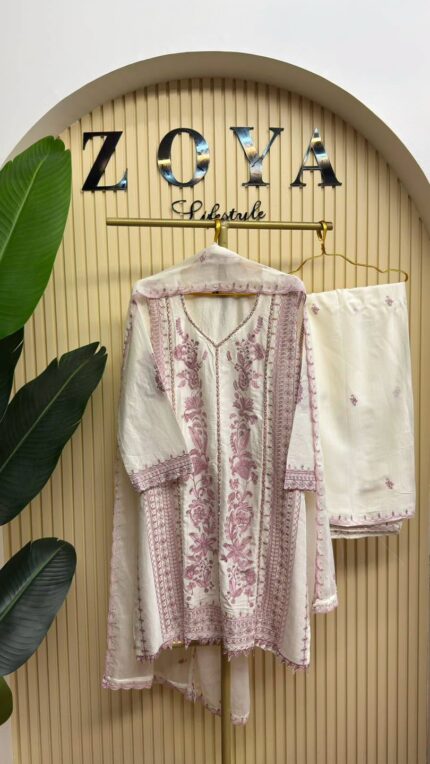 Fully stitched 3 piece Kamiz set