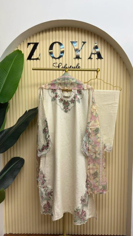 Fully stitched 3 piece Kamiz set