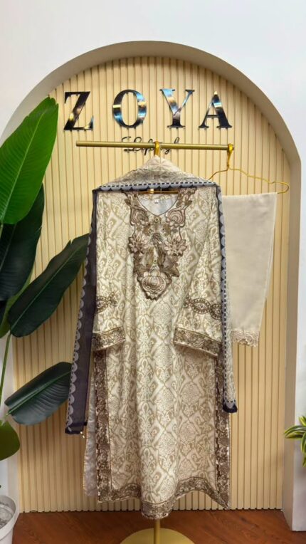 Fully stitched 3 piece Kamiz set